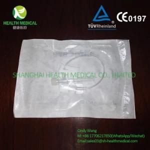 T-Connector Extension Tubing 10cm 2.0mm Od in Paper Plastic Packing, Ce and ISO Approved