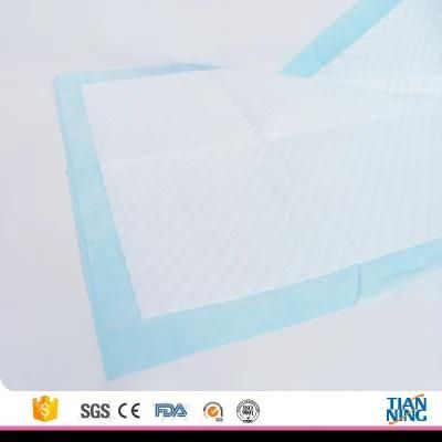 OEM Free Sample Soft Breathable Dry Ultra-Thin Under Pad Adult Disposable Fluff Pulp Material Incontinence Under Pad