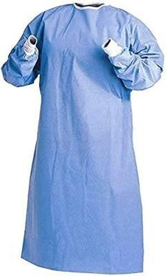 Level 2 Disposable Isolation Gown Fully Closed PP &amp; PE 40GSM Gown