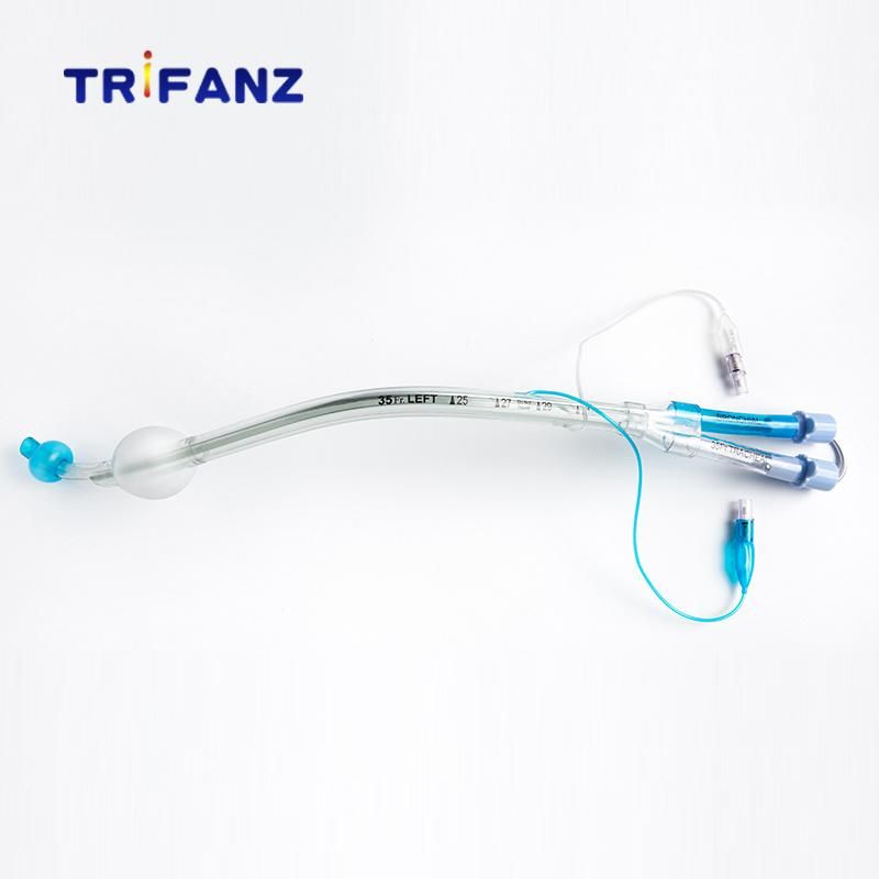 High Quality Double Lumen Endobronchial Tube Endotracheal Tube 26fr-41fr Left or Right Medical Supply