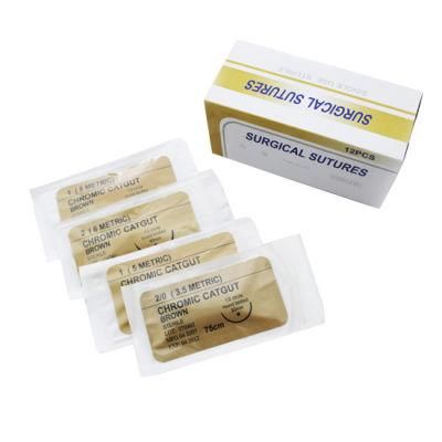 Absorbable Chromic Catgut Suture with Ce