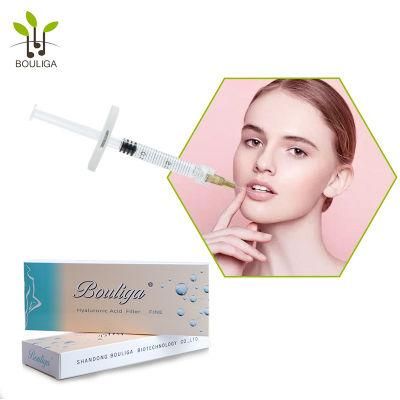 24mg/Ml Crosslinked Ha Injectable 1ml 2ml Syringe Hyalruronic Acid Fine Derm Deep Deeper Sub-Q Filler for Fine Facial Wrinkles