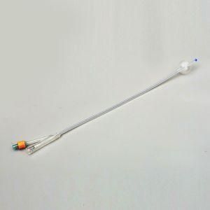 CE Approved 2021 Hot Sale Medical Disposable Sterile Three-Way Silicone Foley Catheter