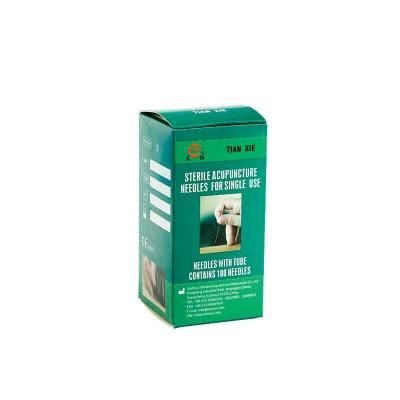 Trade Assurance Disposable Sterile Acupuncture Needle for Medical with Copper Handle