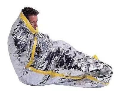 Office All Age Emergency Rescue Blanket Waterproof Aluminum Foil Isothermal Balnekt