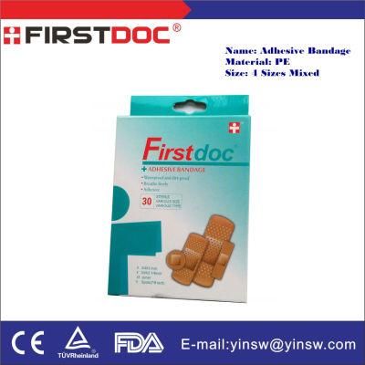 Size and Shape Assorted Waterproof /Dirtproof Adhesive Bandage by Firstdoc