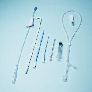 Pigtail Angiocatheter Catheter Kit for Medical Use