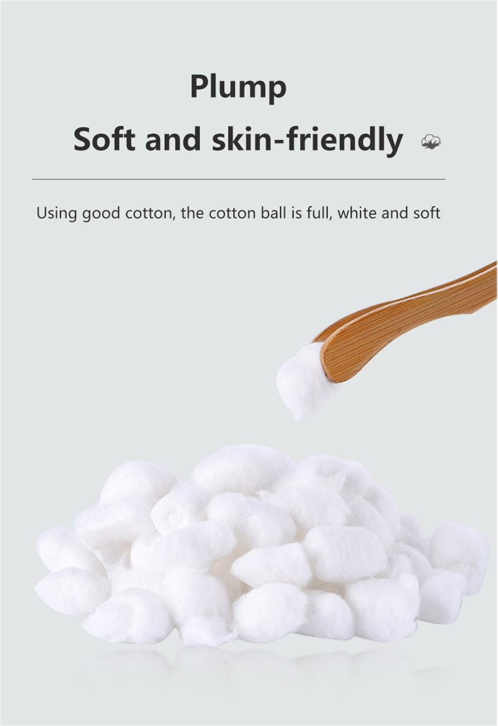Soft and Absorbent, 100% Cotton Balls. Cotton Balls for Wound Care Disposable Medical Supplies
