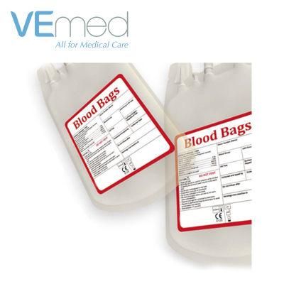 Disposable Double Cpda-1 Blood Transfusion Set Blood Bag