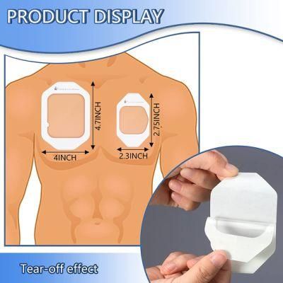 Transparent PU Waterproof Hemostatic Wound Adhesive Plaster Dressing/Bandage