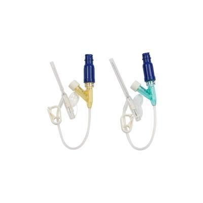 Hot Selling Single Use Medical Supply Safety Vein Detained Needle Y Type IV Catheter