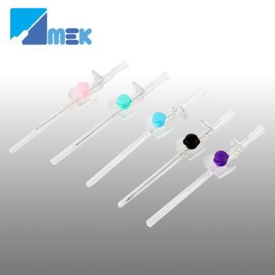 Disposable Sterile IV Cannula Catheter Butterfly Type with Injection Port