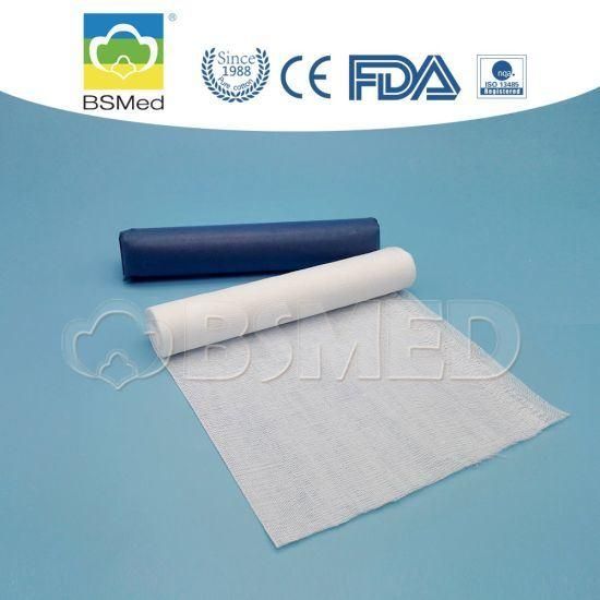 Disposbale Dressings Gauze Roll for Medical Supply with FDA Ce ISO Certificates