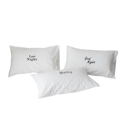 Non-Woven Disposable Plain Pillow Cover for Hotel and Hospital