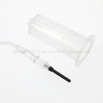 Disposable Safety Blood Collection Needle Syetem, Butterfly Needle with Holder