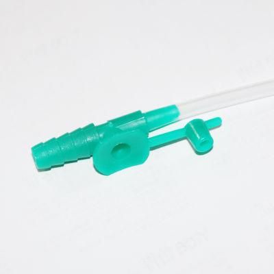 Size 6, 8, 10, 12, 14, 16 Disposable Sputum Suction Tube with Medical Grade Material