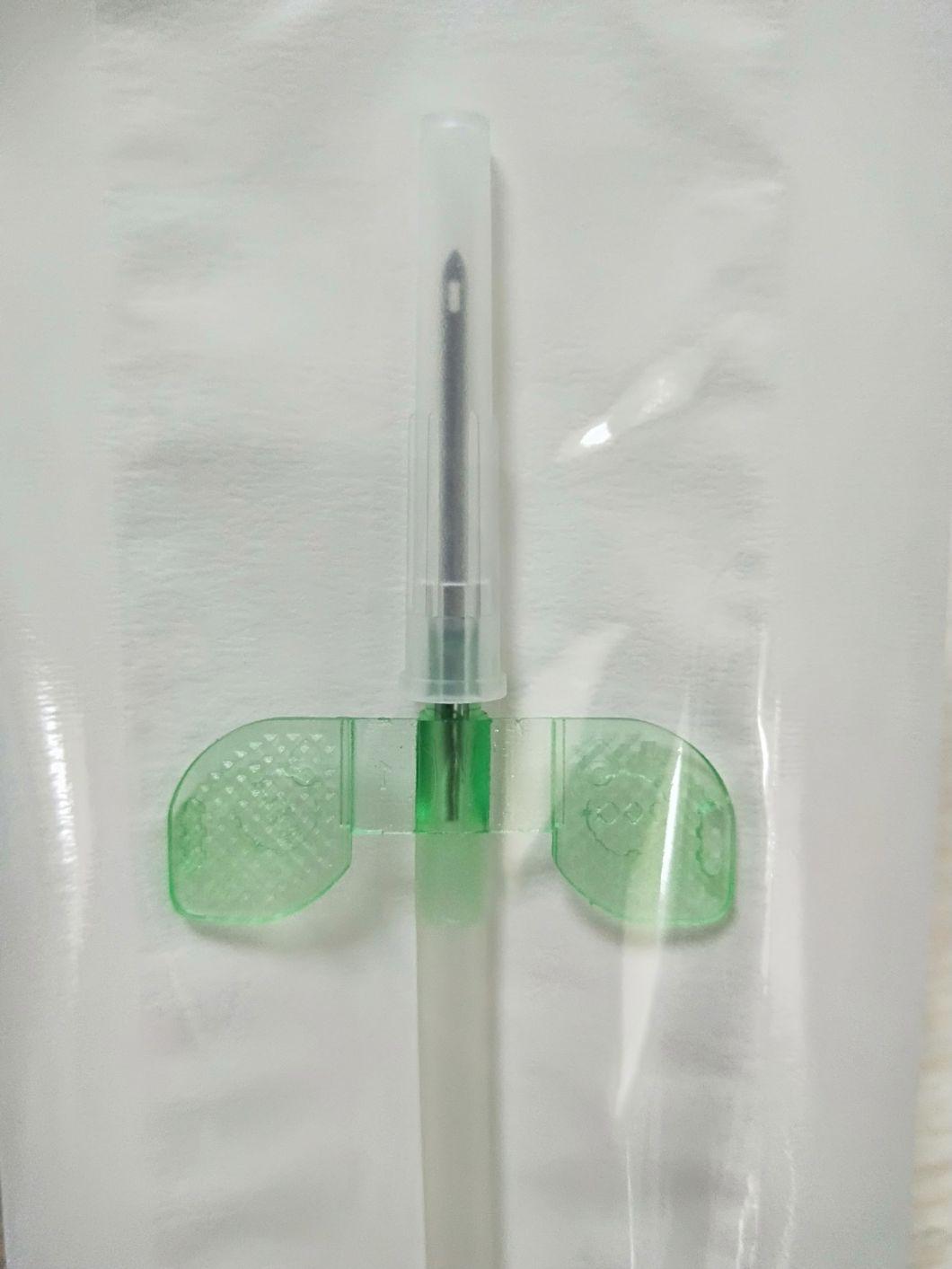Medical 18g 21g 22g 23G 25g Sample Vacuum Blood Collection Draw Butterfly Needles of Types