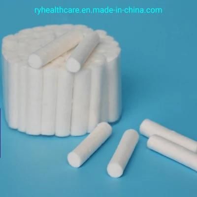 100% Cotton Medical Consumable Bleached Dental Cotton Wool Roll for Hospital Use
