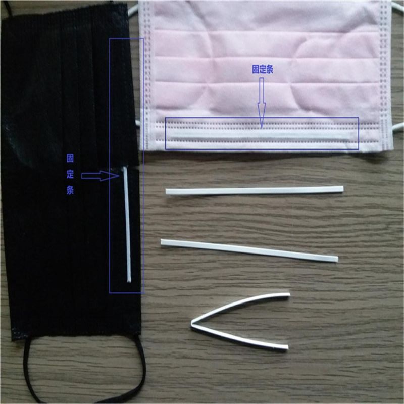Zhongrui Plastic Machinery Single Core Nose Bridge Strip, Full Plastic Nose Bridge Bone Shaping Strip, Custom Single Core Nose Bridge Strip Fixing Strip