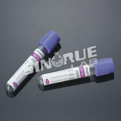 Disposable EDTA Tube Edtak2 Edtak3 Vacuum Blood Collection Tube