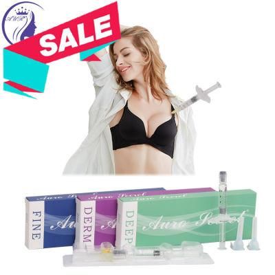 Hyaluronic Acid Cosmetic Gel Cheek Buttock Filler Injection Enlargement Needle with CE