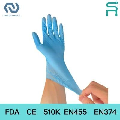 FDA CE Disposable Nitrile Vinyl Examination Gloves