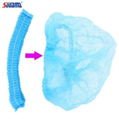 Cheap Price Adjustable Disposable Non Woven Clip Cap