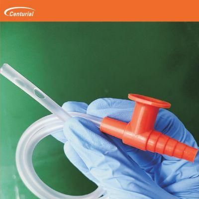 Medical PVC Suction Catheter/Tube Color-Coded for Easy Size Identification