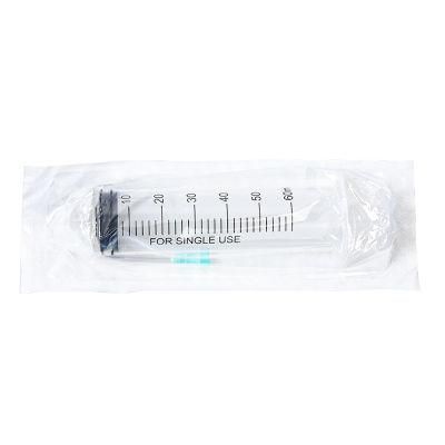 New Design Wholesale Plastic Medical Supply Disposable 50ml 60ml Syringe