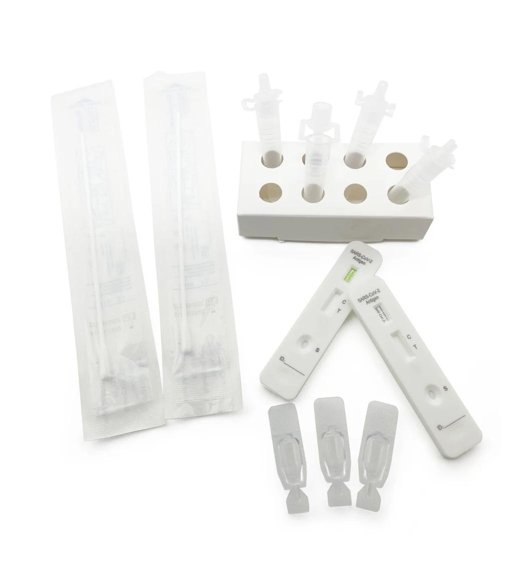 CE Approve Home Use Antigen Test Cassette Kit, Antigen Oropharyngeal Rapid Test