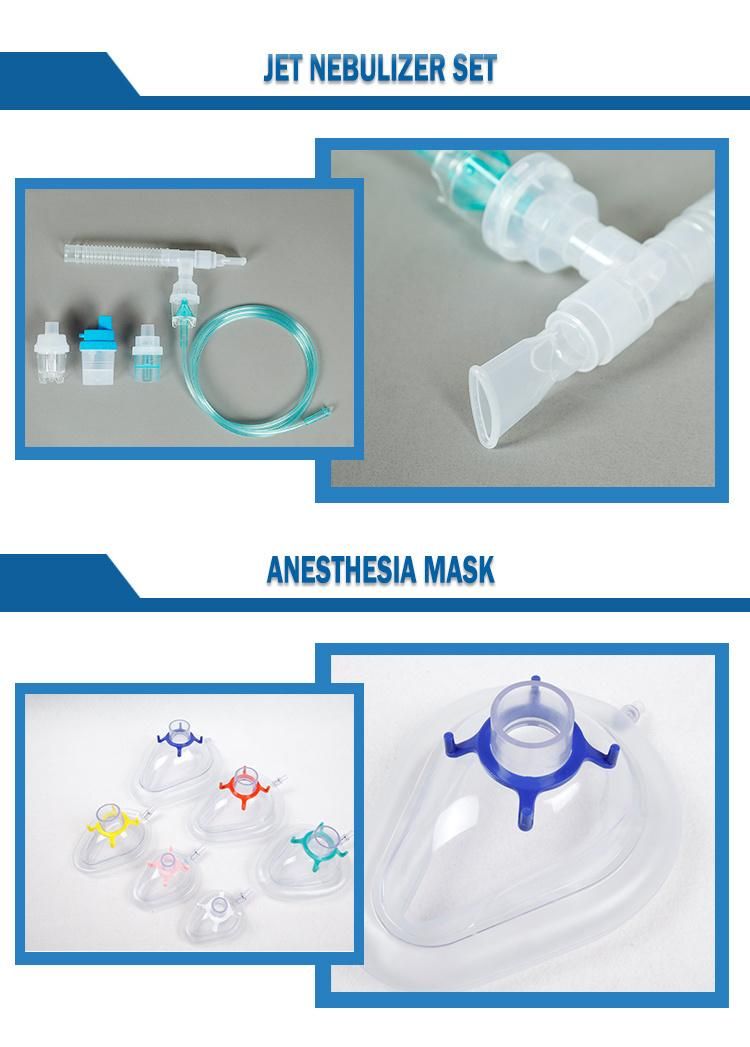 Hospital Grade Disposable 360 Degree Swivel Oxygen Dehp Free Nebulizer Mask