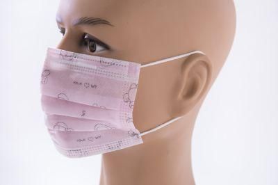 Custom Print Logo Face Mask Nonwoven Face Mask