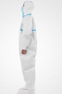 Standard Medical Supply Disposable Protective Clothing Medical Surgical Isolation Gown Disposable Coverall with Ce Certificate