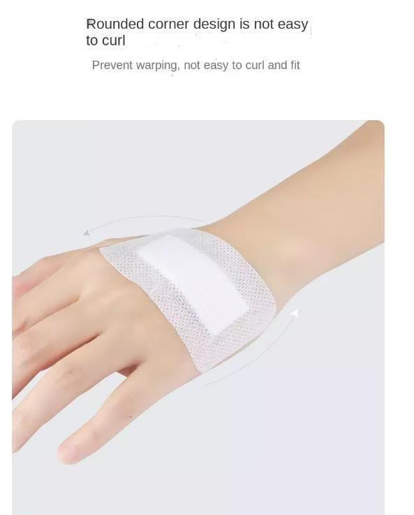Wound Care Products Adhesive Wound Dressing Non-Woven Adhesive Wound Dressing 10X25cm