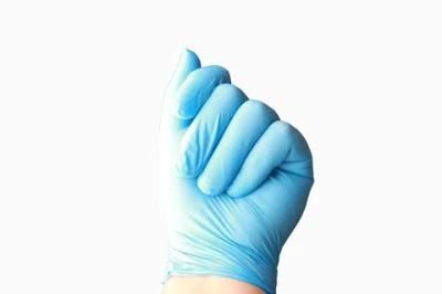 Factory OEM Colors Surgical Disposable Nitrilo Blue Nitrile Gloves Safety Powder Free Medic Gloves Examination