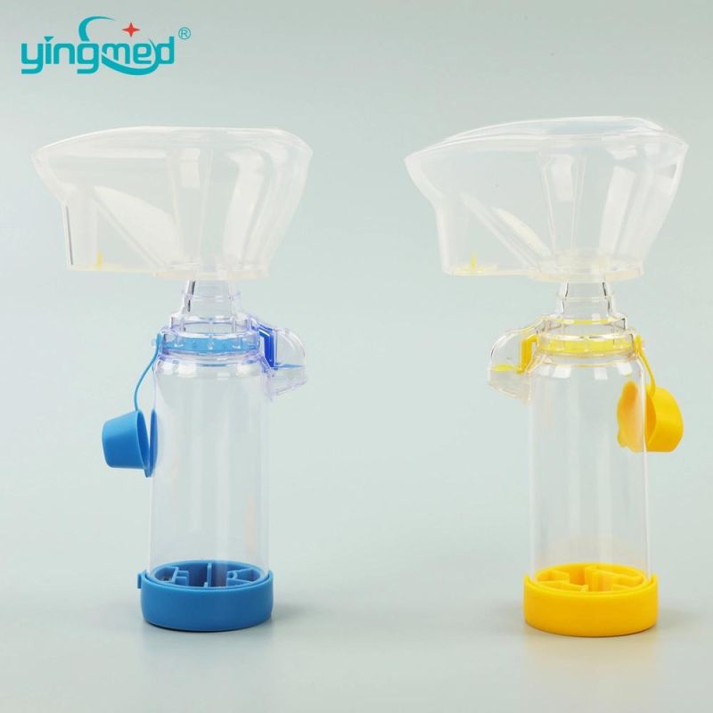 175ml Asthma Spacer Inhaler with Silicon Masks of Kids and Adults