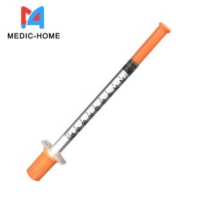 Disposable Syringe Insulin Syringe for Medical Use