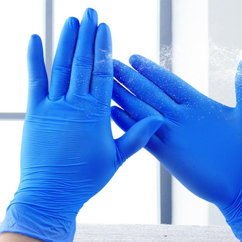 Disposable Hand Gloves Manufacturers Powder Free Nitrile Gloves