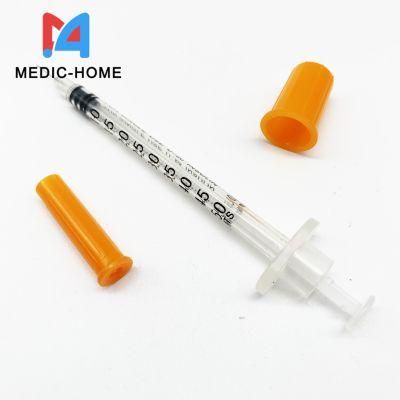 Diabetes Insulin Syringe Medical Needle Sterile ISO&CE