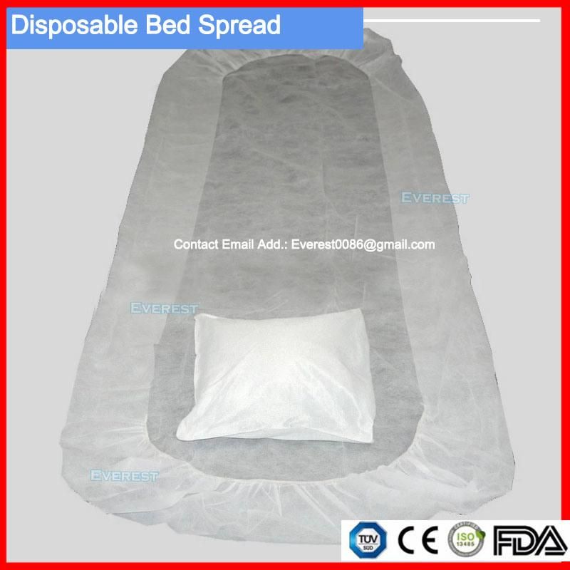 Disposable PP Nonwoven Pillow Cover Eco-Friendly Headrest Cover