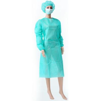 Disposable Medical Surgical Isolation Gown Protective Gown Pppe Coverall Gown