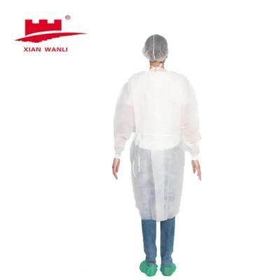 AAMI Level 3 Nonwoven Fluid Resistant Isolation Gown