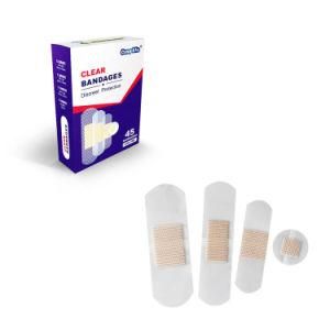CE FDA Sterile Waterproof First Aid Band Aid Plaster, Aqua Protect 39X39mm 8PCS