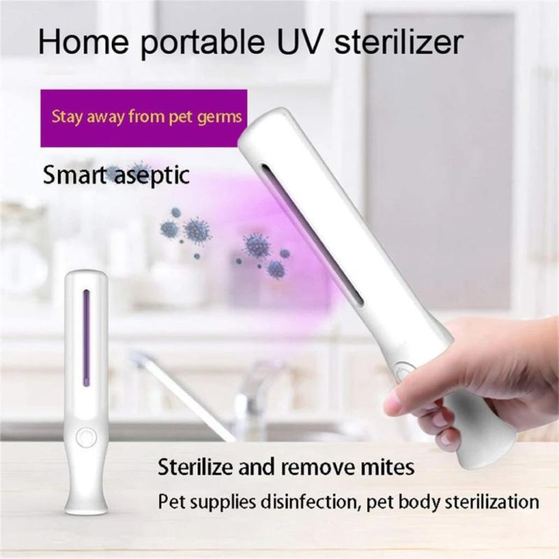 Hand Held UVC Wand Sanitizer Light, Portable UV Sanitizer Wand for Pet Supplies, Kids Toys