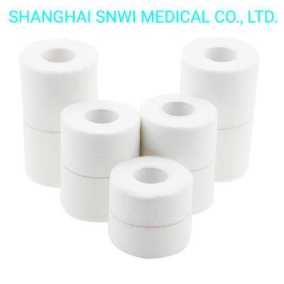 CE ISO Approved 100%Cotton Elastic Adhesive Bandage Eab Sports Athletic Tape