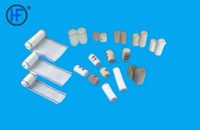 Mdr CE Approved Disposable Elastic Crepe Bandage of 4 Meters in Length with Fastening Clips