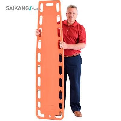 Skb2a10 Saikang Durable ABS Plastic Waterproof Medical Ambulance Foldable Emergency Stretcher