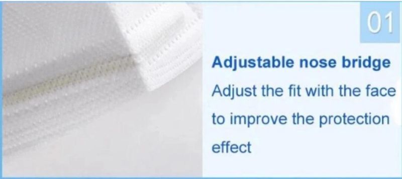 KN95 Disposable Single Use 4 Ply 5 Ply Surgical Hospital Use Medical Protective Face Masks