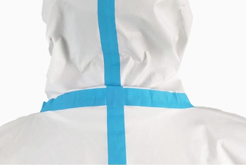 Nonwoven Disposable Protection Suit Protective Clothing Overall