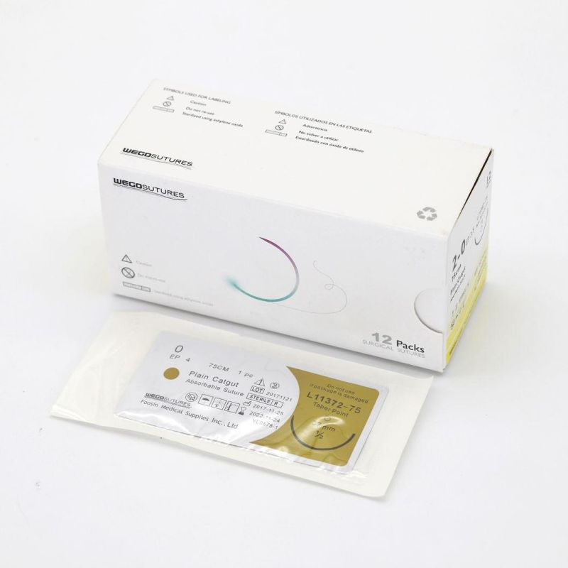 Surgical Suture Plain Gut with High Quality